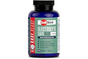 SaltStick Caps Plus Elektrolyt-Salz-Kapseln plus Koffein 100 Kapseln