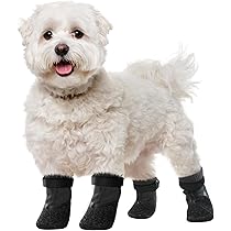 3 Paia Di Calzini Antiscivolo Per Cani - Doppia Faccia Con Silicone, Taglie XS-XL, Per Pavimenti Scivolosi - Foto 9