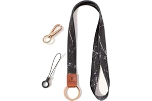 SENLLY Cordon tour de Cou pour Clés, Conception de Motifs Originale Courroie de Porte Badge Lanière