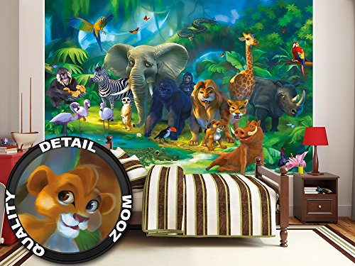 GREAT ART Safari Wanddekoration – Wandbild Dschungel Motiv XXL Poster (140 x 100 cm) - 2