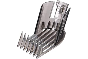 NIDONE Pein Pein Pein Trimmer Cleast Clippers Barba Trimmer Peine Ajuste para Philips QC5130 / 05/15/20/25/35 3-21mm