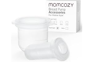Momcozy Mobile Style | M6 Diaphragm, Original Mobile Style | M6 Breast Pump Replacement Accessories, 2PCS