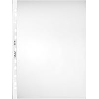 Herlitz 5824008 Prospekthülle,A4, glasklar, Stärke: 0,06 mm, 1 Karton mit 1.000 Hüllen