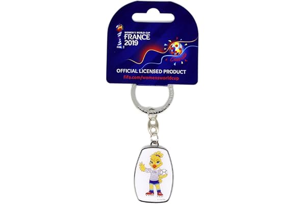 FIFA Coupe du Monde féminine France 2019™ Keyring Offset Mascot/Trophy Adulte Unisexe Réplique Taille Unique