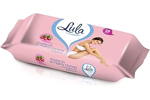 LULA Chusteczki do higieny intymnej z ekstraktem z żurawiny 20szt