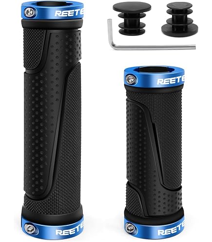 Reverse Grip Lock-On Fahrrad Schraubgriffe schwarz/Gold Sport & Freizeit