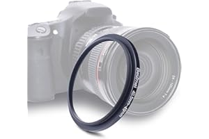 BEIZMEI 40.5mm to 49mm Filter Adapter Compatible with All 40.5mm Lenses with 49mm UV, ND, CPL, Filter, 40.5mm Lens to 49mm Camera Filter (40.5-49mm)