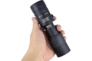 GÉNÉRIQUE Jumelles puissantes Portables Zoom HD 10-300X, Lunettes de Vision Nocturne, télescope monoculaire Professionnel à Longue portée