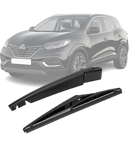 GLYGLY Set Tergicristalli per Renault Kadjar 2015 2016 2017 2018 2019(LHD), Spazzole Tergicristallo Anteriori Posteriori Accessori Kit Auto Parabrezza 3 Pezzi