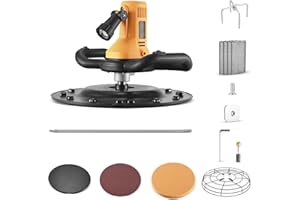 MINENICE Máquina de alisar la pared de la paleta del cemento del cemento y cuatro cuchillas de piso eléctricas Lijadora de pared