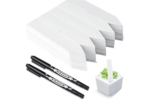 ‎BOOAEE Pflanzschilder Für Draussen Wetterfest, 500Stk Pflanzenschilder, Pflanzenstecker Zum Beschriften, Kräuterschilder Pflanzenetiketten Garten Pflanze Beschriften Pflanzen Etiketten für Kräuter Gemüse