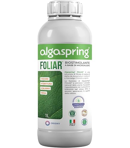 Biolchim FYLLOTON Biopromotore della Crescita 1 LITRO a Base di aminoacidi vegetali ed alghe