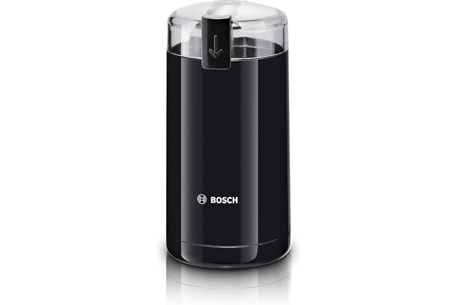 Bosch - Molinillo de café eléctrico, 180 W, capacidad 75 gramos, negro, TSM6A013B