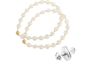 DLPRK 2 szt. Magnetyczne magnesy odświeżające, 40 cm karnisze do zasłon wewnętrznych i zewnętrznych, różowy wzór wyposażony w magnetyczną klamrę zapobiegającą utracie światła