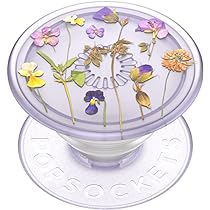 PopSockets Handy-Griff Glitzer Konfetti-Rose - Ausziehbarer Ständer & Anti-Drop Schutz