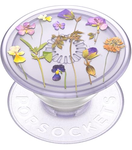 PopSockets Translucent PopGrip - Impugnatura E Supporto Per Telefono Con Parte Superiore Intercambiabile
