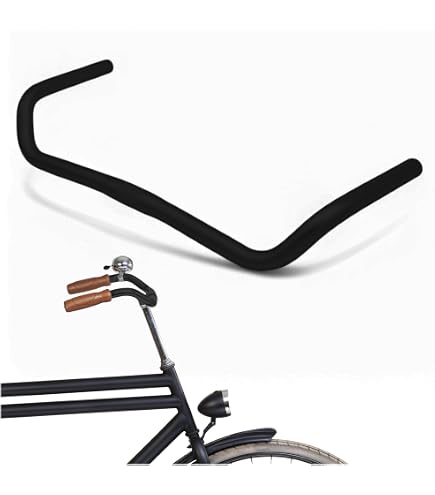 Fahrrad Lenker Alu Multifunktionslenker 25,4/31,8mm 600mm Breite mit Bezug (31,8 mm) Sport & Freizeit