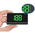 NALACAL HUD Projection Head Up Display Speedometers, KM/H and MPH Speed Units can be Switched, Universal Car GPS Head Up Display Digital Windshield Projector Speed Meter Car Speed Display