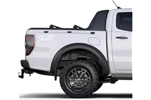 DualColorStampe Autocollants pour Pickup 4 x 4 Off Road (2 pièces DX-SX), hors route, accessoires autocollants de voiture code 0134 (blanc)