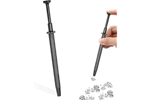 CLOUDLINK Piercing Ball Grabber Premium Aluminum Alloy Piercing Ball Screw Tool Multifunctional 4 Claw Piercing Clamp for Jewelry,Small Parts