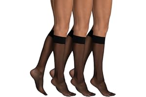 LIEMI Pօmpea Calze Gambaletto IDEALE 20 DEN Taglia Unica da 2 e 6 Paia