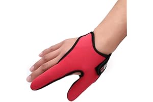 LA HUATE Fishing Protective Gloves Finger Stall Fishing Accessories Casting Gloves Fishing