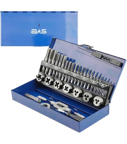 Projahn Combinatie Schroefdraadsets  15 Delig Snij Tap Set 8 Snijijzerset In Metalen Cassette 99989 2040984054