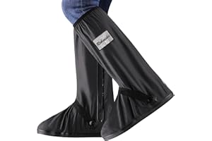 ‎RAKARAKA Überschuhe Schwarz Wasserdicht Beständig Rutschfest