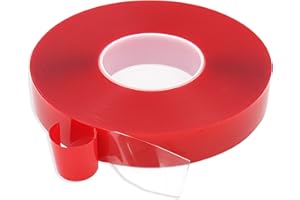 OusSee Silikon Dichtlippe für Glasbodenplatte Kaminplatte Ofenplatte Bodenplatte, Dichtungslippe Selbstklebend Schmutzlippe Durchsichtige Gummilippe beidseitig, 20mm*10m