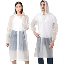 REDSTAR Set Doppio Di Copripiuma Impermeabili – Protezione Da Pioggia Per Adulti – Mantelle Portatili Per Uomo O Donna – Accessori Pratici Per Festival, Escursioni O Giornate Piovose - Foto 8