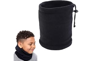 PUOKOTUL Cache Cou Enfant Peluche Hiver Écharpe Ensemble de Cou Hiver, Écharpe Fille Garçon, Tour de Cou Enfant Neck Warmer