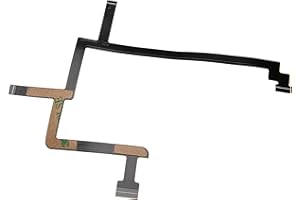vhbw Câble Plat Flex Compatible avec DJI Phantom 3 Standard Drone, Gimbal - Câble Ruban de réparation, Noir