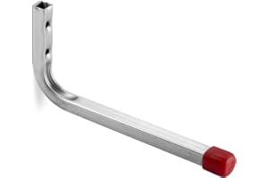 8 x OrgaTech Crochets Muraux 80 x 175 mm Crochets Universels Crochet de Montage Support Outils