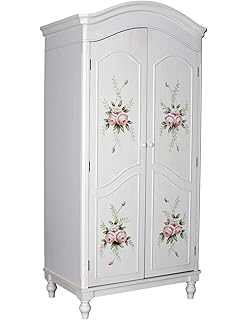 Wascheschrank Kleiderschrank Garderobenschrank Flurschrank Schrank Altweiss Holz Hmb062 Palazzo Exklusiv Amazon De Kuche Haushalt