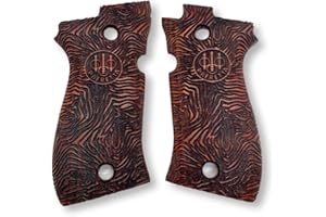 ZIB GRIPS MANOPOLE ZIB per guancette Beretta F 81 Impugnatura a pistola realizzata a mano in legno di noce Guancette Ars.07