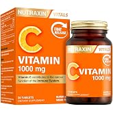 Nutraxin Vitals Vitamin C 1000 mcg 30 Tablet Takviye Edici Gıda