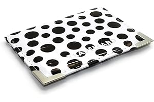 HITHIKA - New Leather Oyster Travel Card Bus Pass Holder Wallet Rail Card Cover CASE (White(Polka Dot))