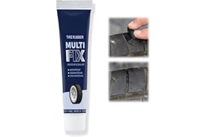 QINZIEN Rubber Glue for Tyres,Black Tyre Repair Glue,Tire Repair Glu-e Liquid,Rubber Cement,Puncture Rep-air Glu-e,T-yre Sealant Car,Ty-re Rep-air Sealant,Waterproof Ty-re Gl-ue Fixes,Car Tyr-e Gl-ue