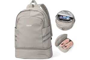 SZLX Plecak na siłownię dla kobiet z butami Przedział i mokra kieszeń Składany plecak duży podróżny laptop wodoodporny wodoodporny swobodny szkolna torba szkolna torba gimnastyczna do pływania jogi