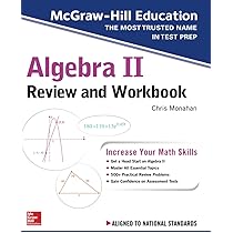 Buy McGraw-Hill Education Algebra II Review and Workbook Book
