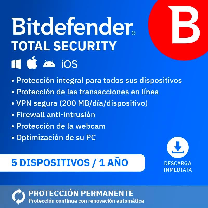 Qualité de Fabrication & Durabilité : Bitdefender Total Security 2026 5 Dispositivo