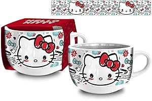 CORIEX Tazon śniadanie jumbo 600ml w pudełku upominkowym Hello Kitty