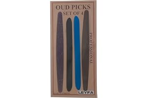LEYFA Oud Pick Risha Mizrab Professional für Oud Ud Laute Saiteninstrument 4er Set
