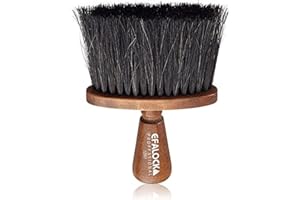 Efalock Professional Nackenwedel Rosshaar, 1 Stück, Schwarz