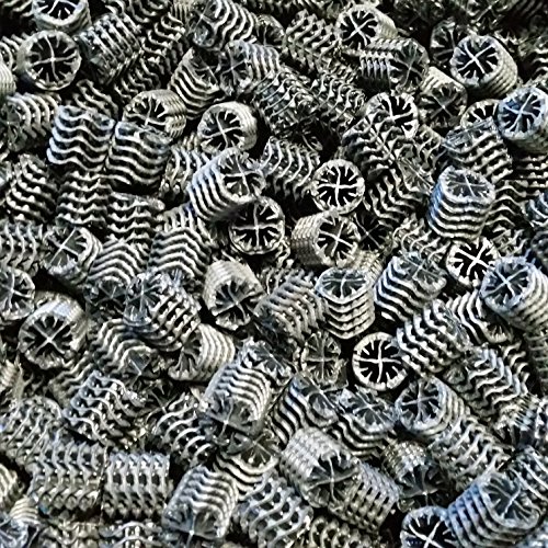 Hel-X 50 Liter 17 KLL Filtermaterial Filtercarrier Filtermedium Helix Biocarrier Teichfilter Koi Teich Aquarienfilter Bio helx filter