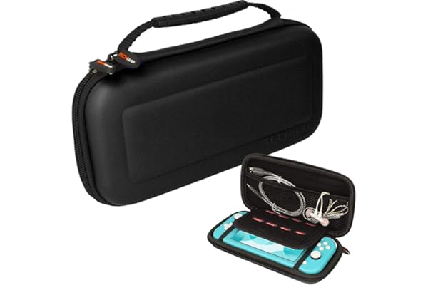 TECHGEAR Switch Lite Case, HRD01 DeluxeTRVL Case