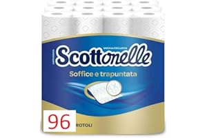 K-C PROFESSIONAL Scottonelle Carta Igienica Soffice e Trapuntata, Confezione da 96 Rotoli