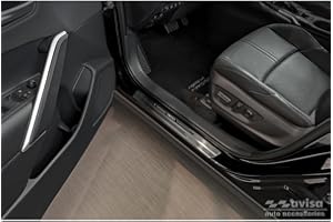 AVISA Edelstahl Einstiegsleisten kompatibel mit Toyota Corolla Cross 2020- 'Cross' 4-Teilig