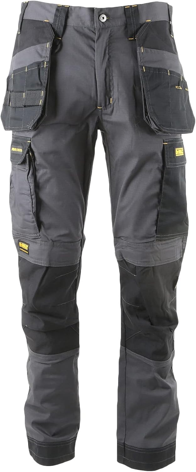 DEWALT Men's Fairhaven Pro-Stretch, Slim Fit, Holster Pocket Work Trousers