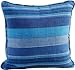 Produktbild Homescapes Kissenhülle Morocco in Streifen-Design Kissenbezug 45 x 45 cm aus 100% reiner Baumwolle mit Reißverschluss in blau